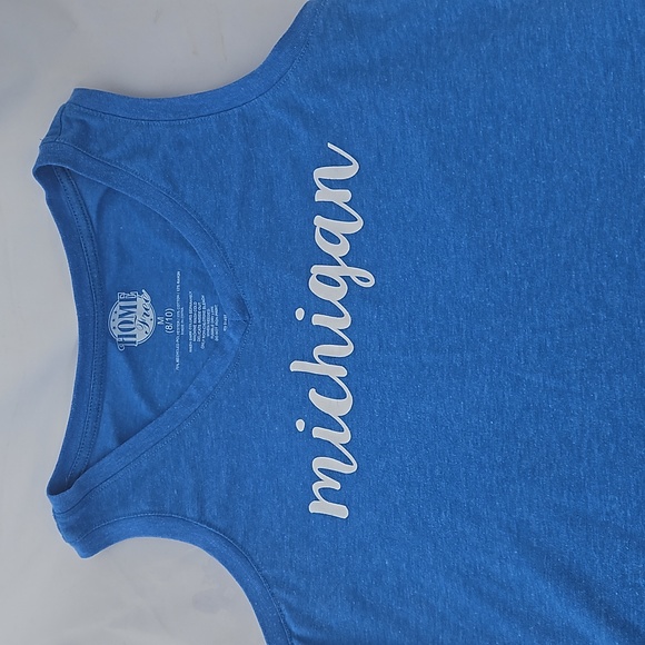 Michigan BLue Tank Size M - Picture 2 of 4